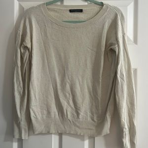 Banana republic white sweater